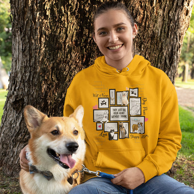 They Just Fill Your Heart Without Trying Dog Lovers Hoodie