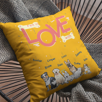 Fell In Love Customized Pillow Cover