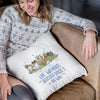 Life Without Rescued Dogs? Pillow Cover For Dog Lovers