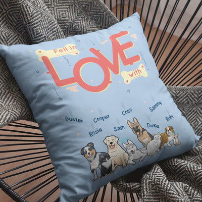 Fell In Love Customized Pillow Cover