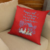 Wagging Tails .. Friendly Woofs.. Customized Pillow Cover For Dog Lovers