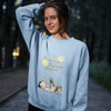 I'm A Pawsitive And Pawsome Dog Lovers Sweatshirt