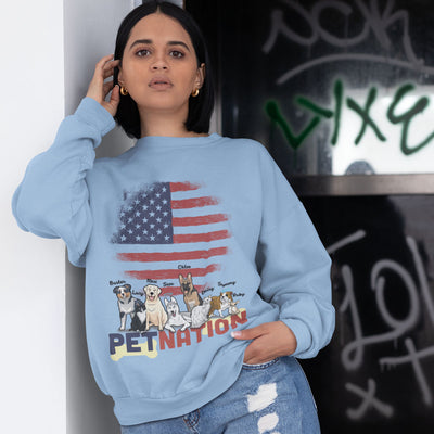 The Pet Nation 4th Of July Independence Day Special Sweatshirt