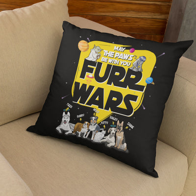 Furr War Customized Pillow Cover For Dog Lovers