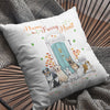 Home Furry Home Personalized Dog Lovers Pillow Cover