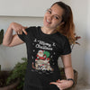 Personlaized Merry Christmas Dog Lover Tee