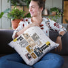 "Happy Family Big Family" Pillow Cover