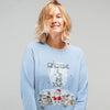 Santa Paws Is In Town Customized Sweatshirt For Dog Lovers