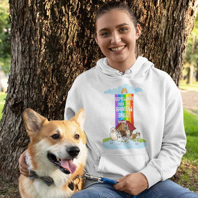 Rainbow Themed Hoodie For Dog Lovers