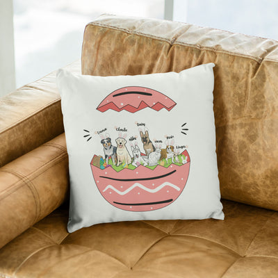 Customized Easter Themed Pillow Cover