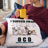 Personalized OCD Pillow Cover For Dog Lovers