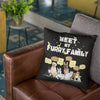 Meet My Furry Family Customized Pillow Cover