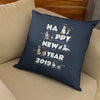 Happy New Year Customized Pillow Cover For Pet Lovers