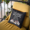 Its Not Whats Under The Tree.. Dog Lovers Pillow Cover