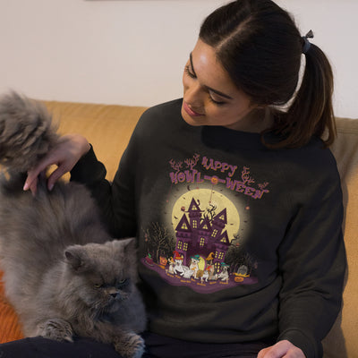 Halloween Themed Customized Sweatshirt For Dog Lovers