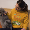 Happiness Is Playing With My Pets Customized Sweatshirt