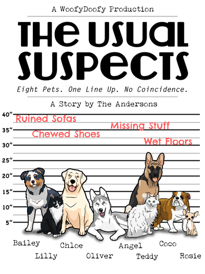 The Usual Suspect - Personalized Mug For Dog Lovers